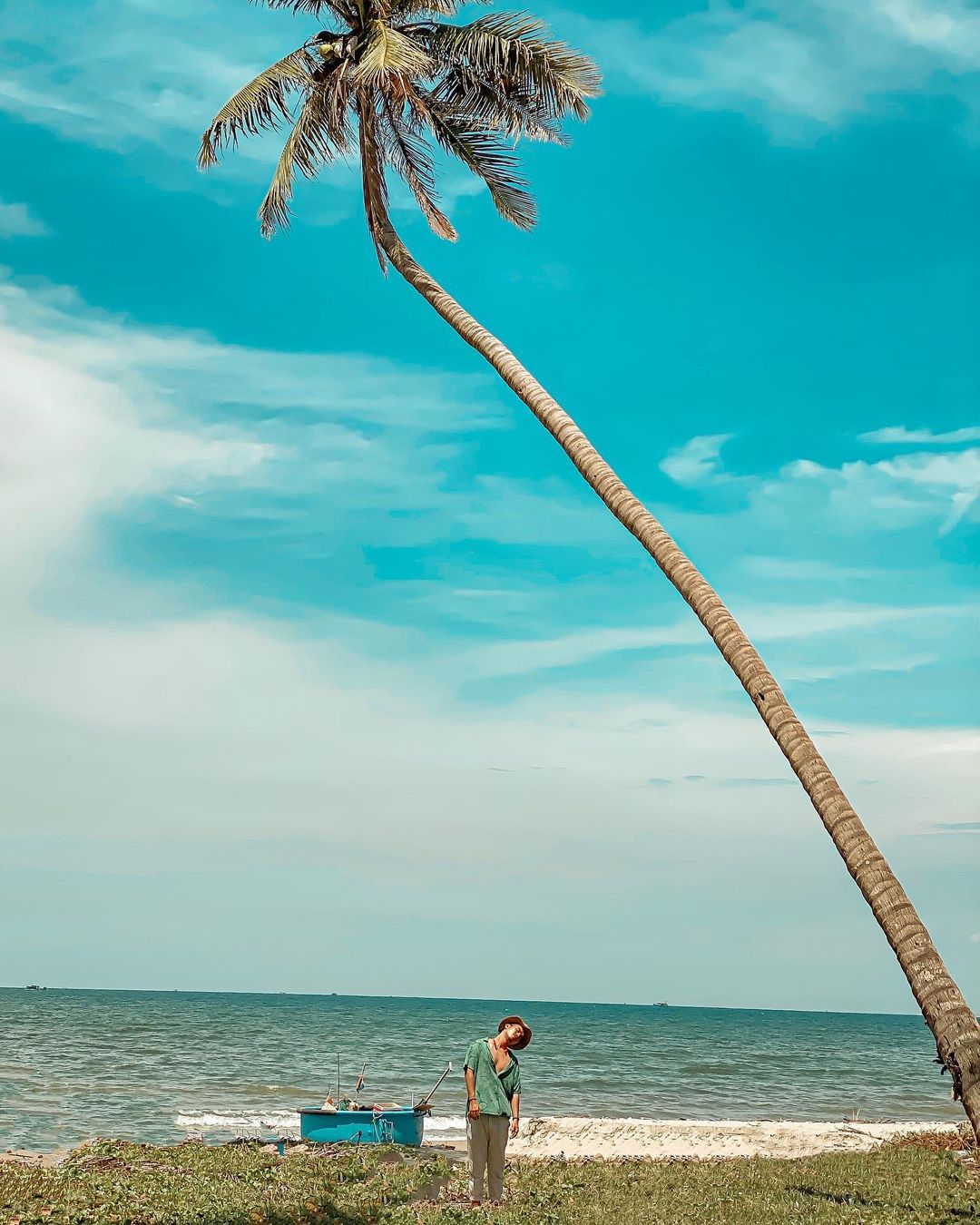 Cây Dừa Nghiêng Ra Biển Mũi Né, Điểm Check In Thú Vị Của Du Khách